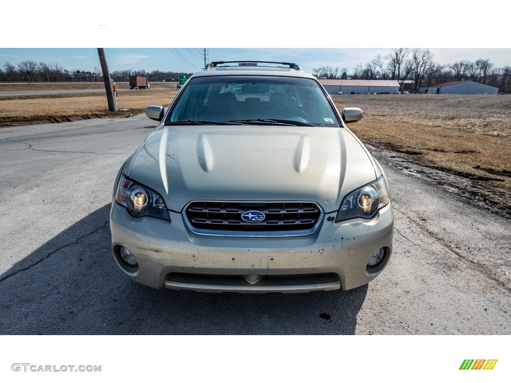 2005 Outback 2.5i Limited Wagon - Champagne Gold Opal / Off Black photo #9