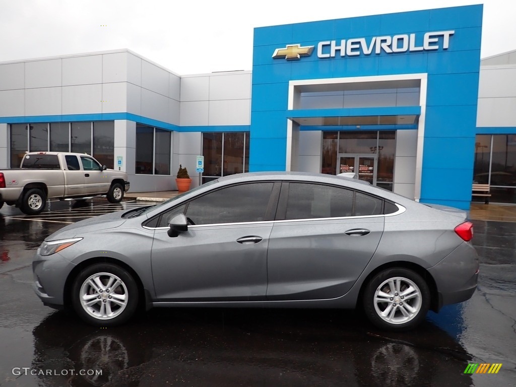 2018 Cruze LT - Satin Steel Gray Metallic / Jet Black photo #3