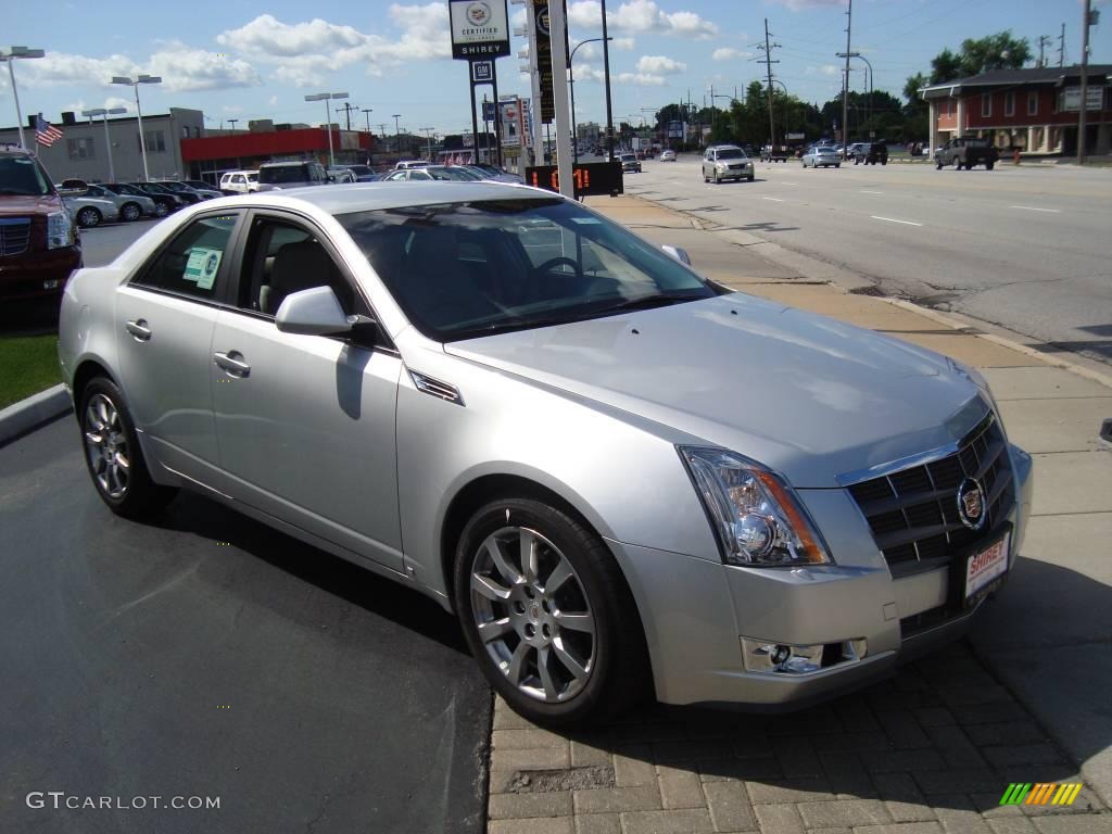 2009 CTS Sedan - Radiant Silver / Light Titanium/Ebony photo #3