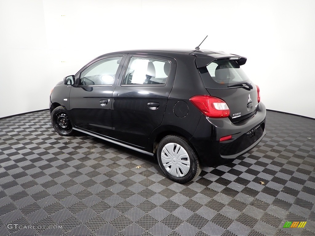 Mystic Black 2017 Mitsubishi Mirage ES Exterior Photo #143758932