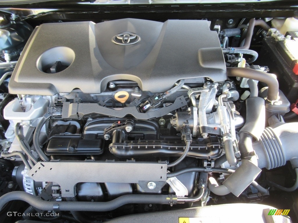 2020 Camry SE - Blue Streak Metallic / Ash photo #6