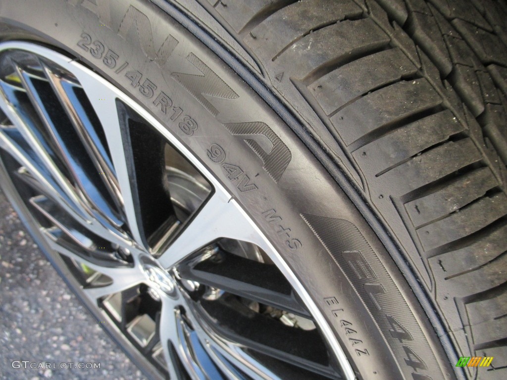 2020 Camry SE - Blue Streak Metallic / Ash photo #8