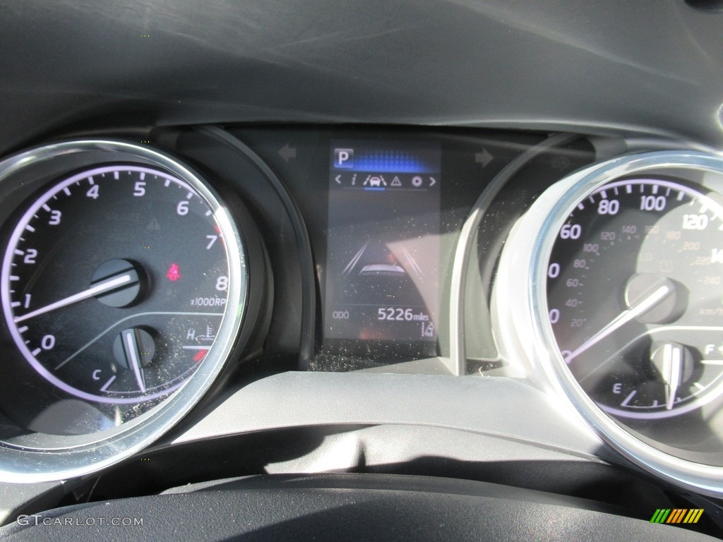 2020 Camry SE - Blue Streak Metallic / Ash photo #16