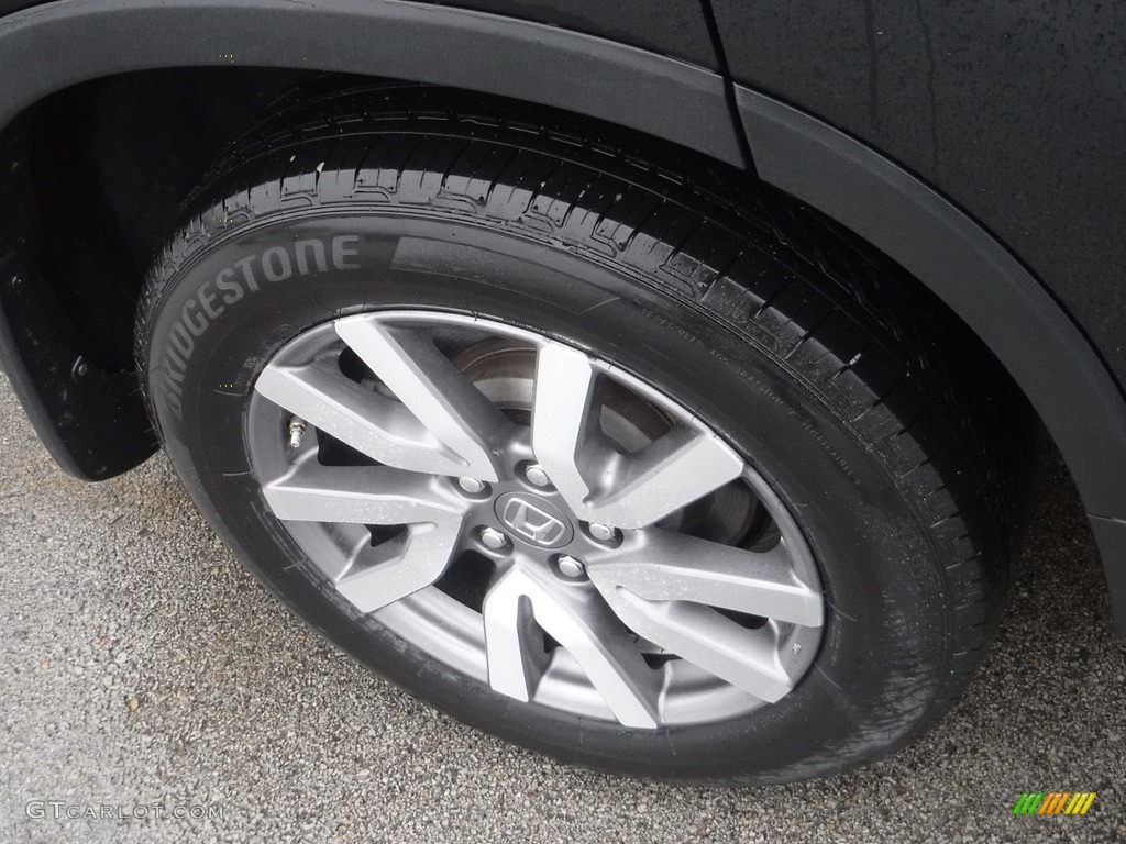 2019 Pilot EX-L AWD - Black Forest Pearl / Beige photo #3