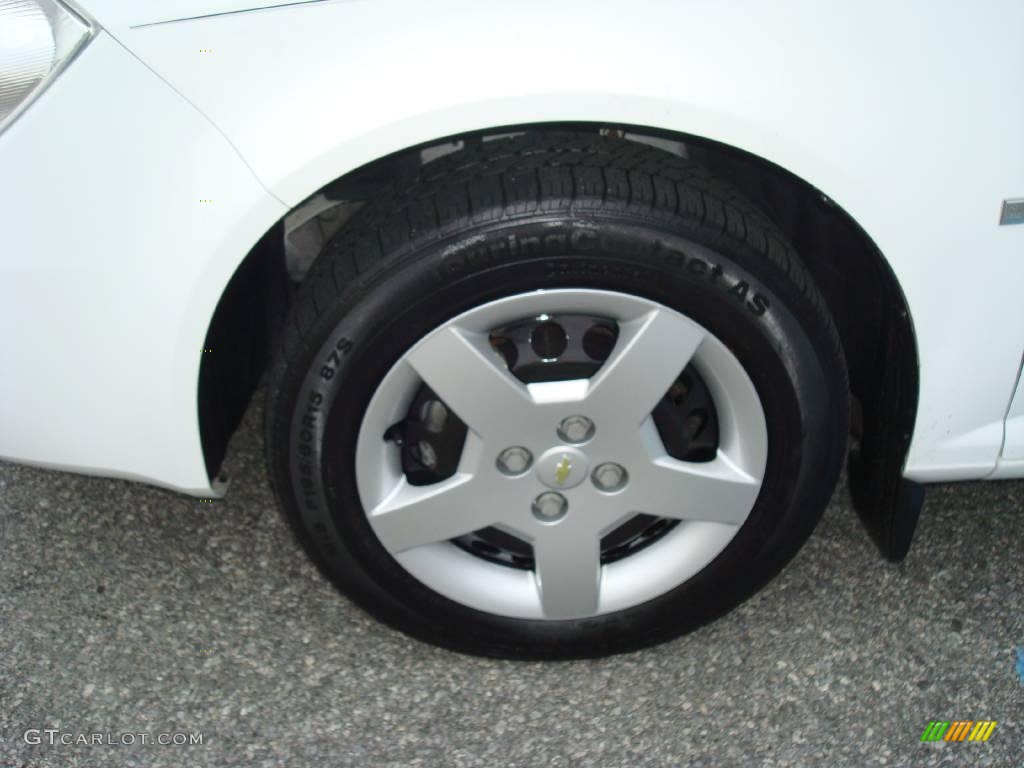 2006 Cobalt LS Coupe - Summit White / Gray photo #24