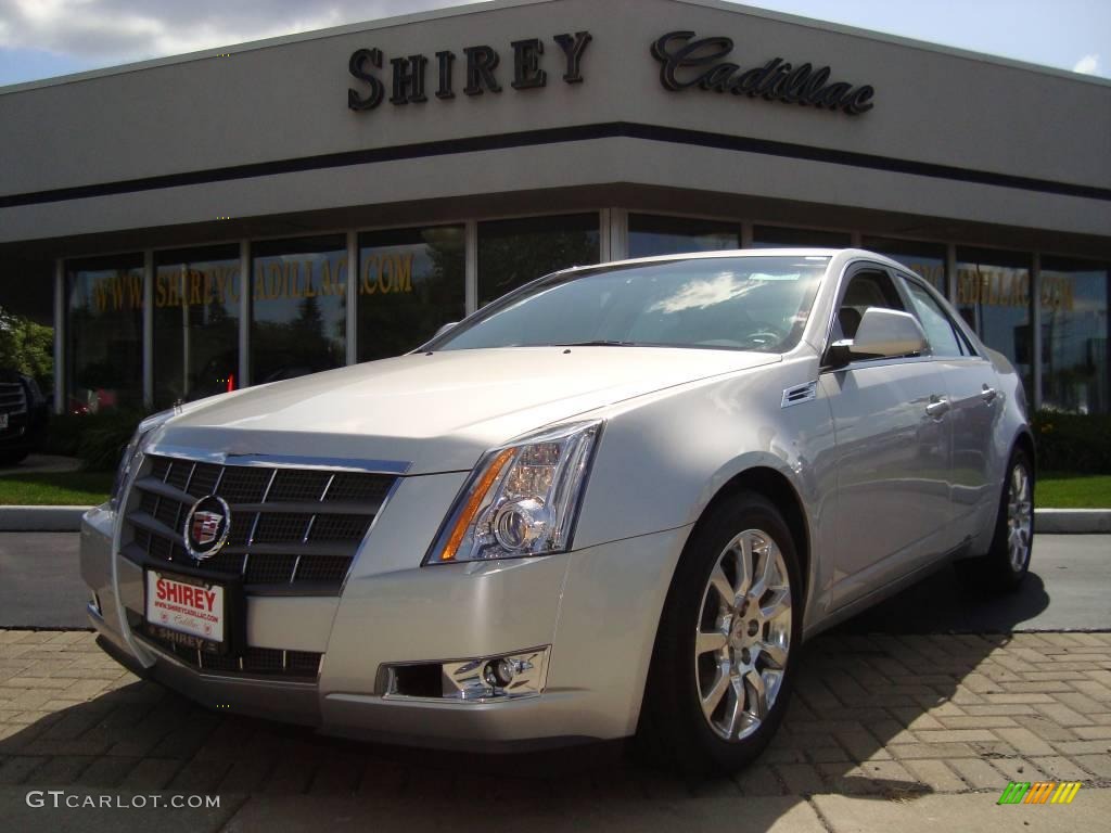 2009 CTS Sedan - Radiant Silver / Light Titanium/Ebony photo #1