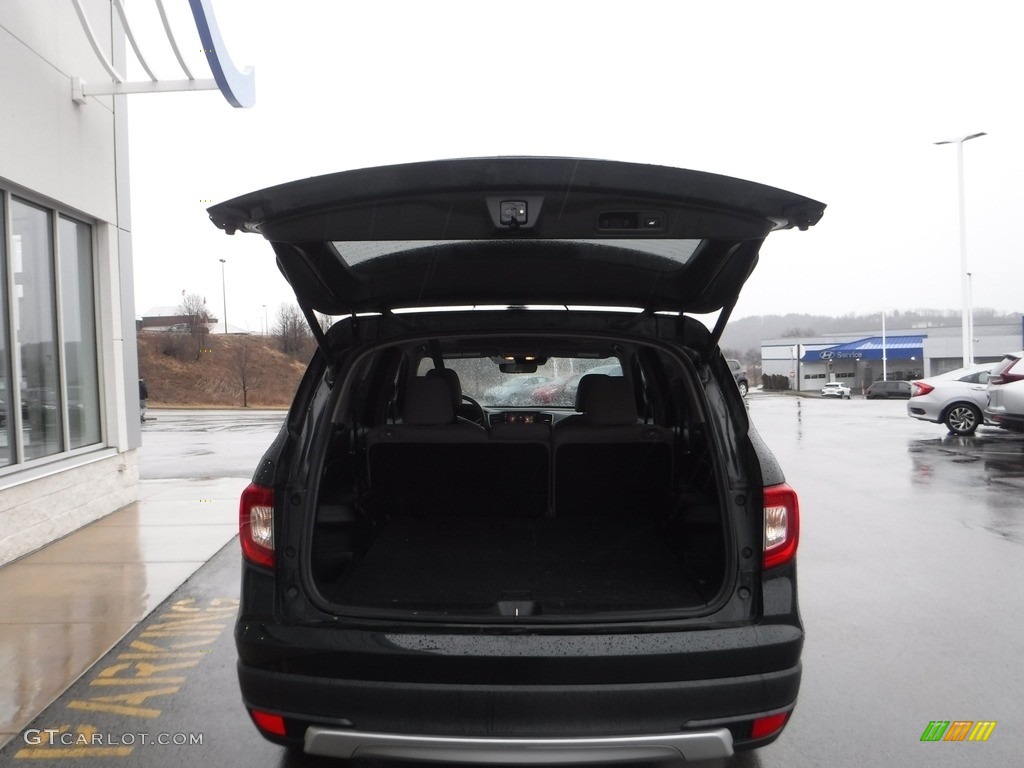 2019 Pilot EX-L AWD - Black Forest Pearl / Beige photo #28