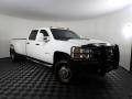 Summit White - Silverado 3500HD WT Crew Cab 4x4 Dually Photo No. 2