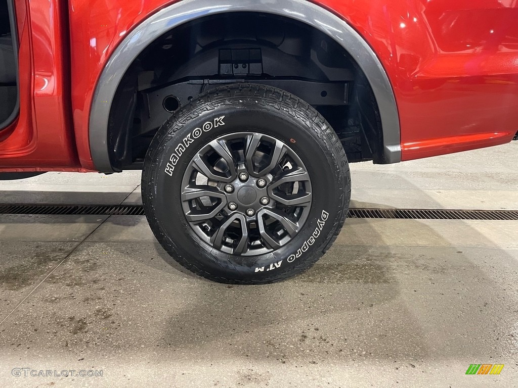 2019 Ranger XLT SuperCrew 4x4 - Hot Pepper Red Metallic / Ebony photo #15