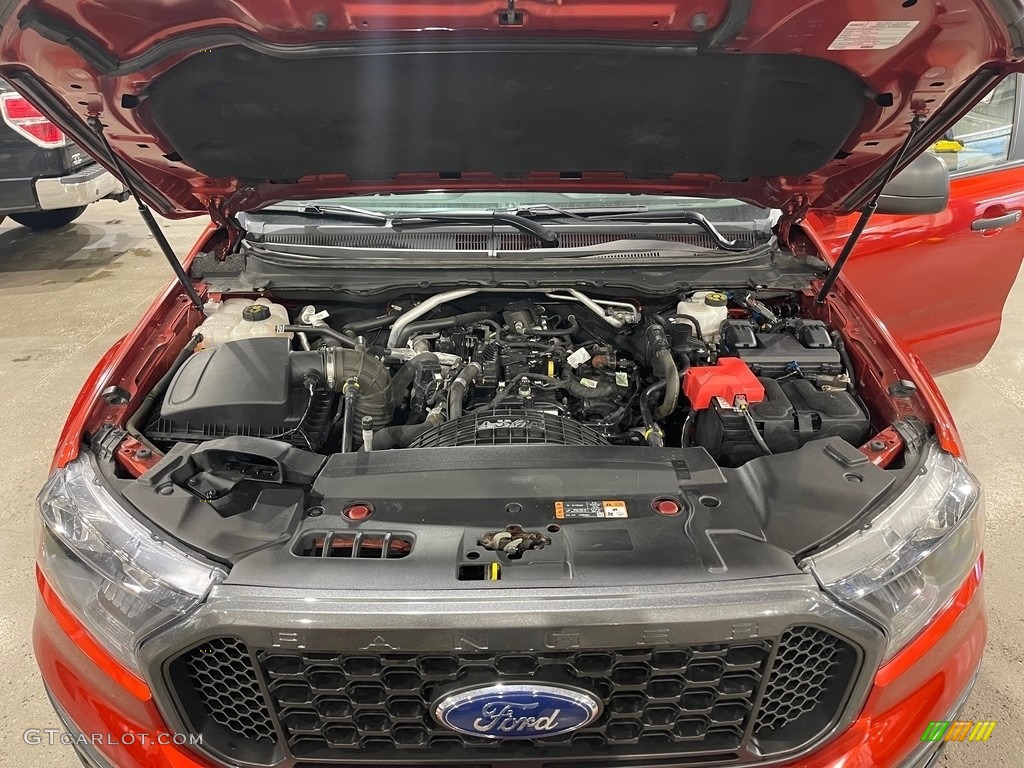 2019 Ranger XLT SuperCrew 4x4 - Hot Pepper Red Metallic / Ebony photo #16