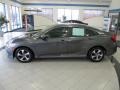 Modern Steel Metallic - Civic LX Sedan Photo No. 10