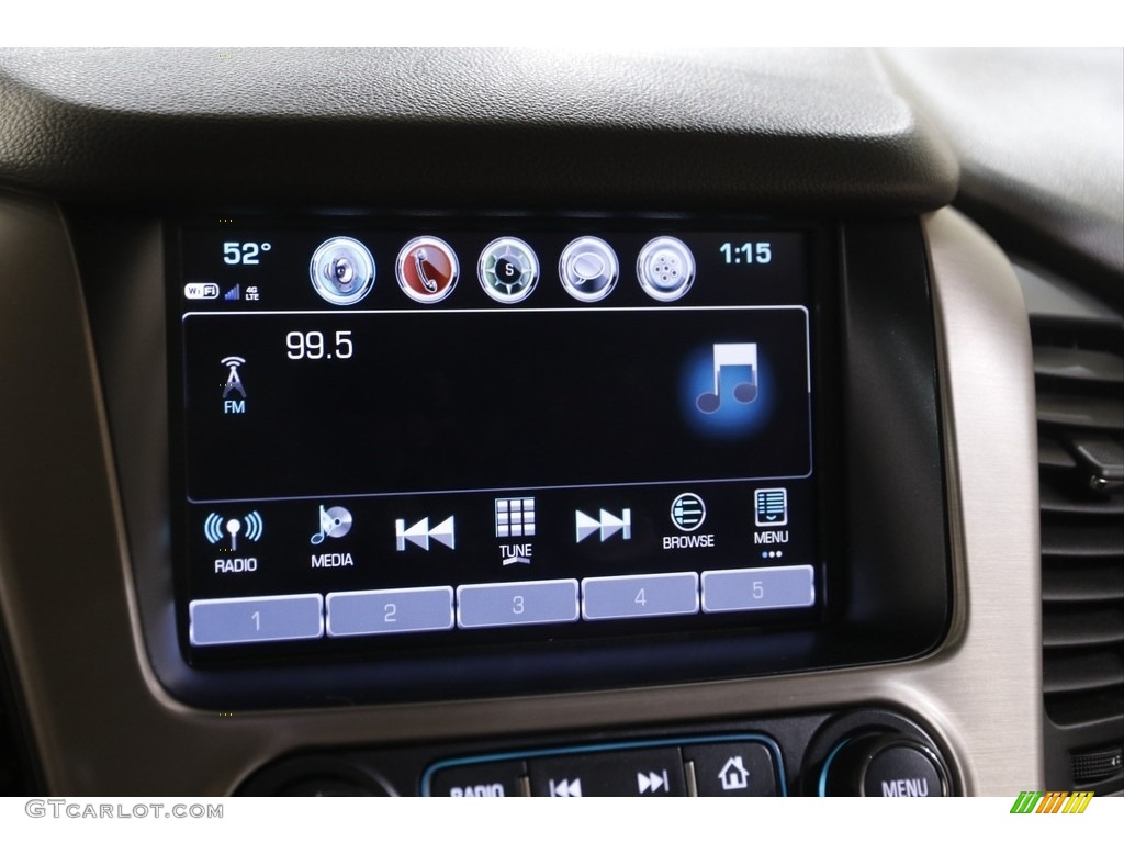 2018 Yukon Denali 4WD - White Frost Tricoat / Cocoa/Dark Atmosphere photo #12
