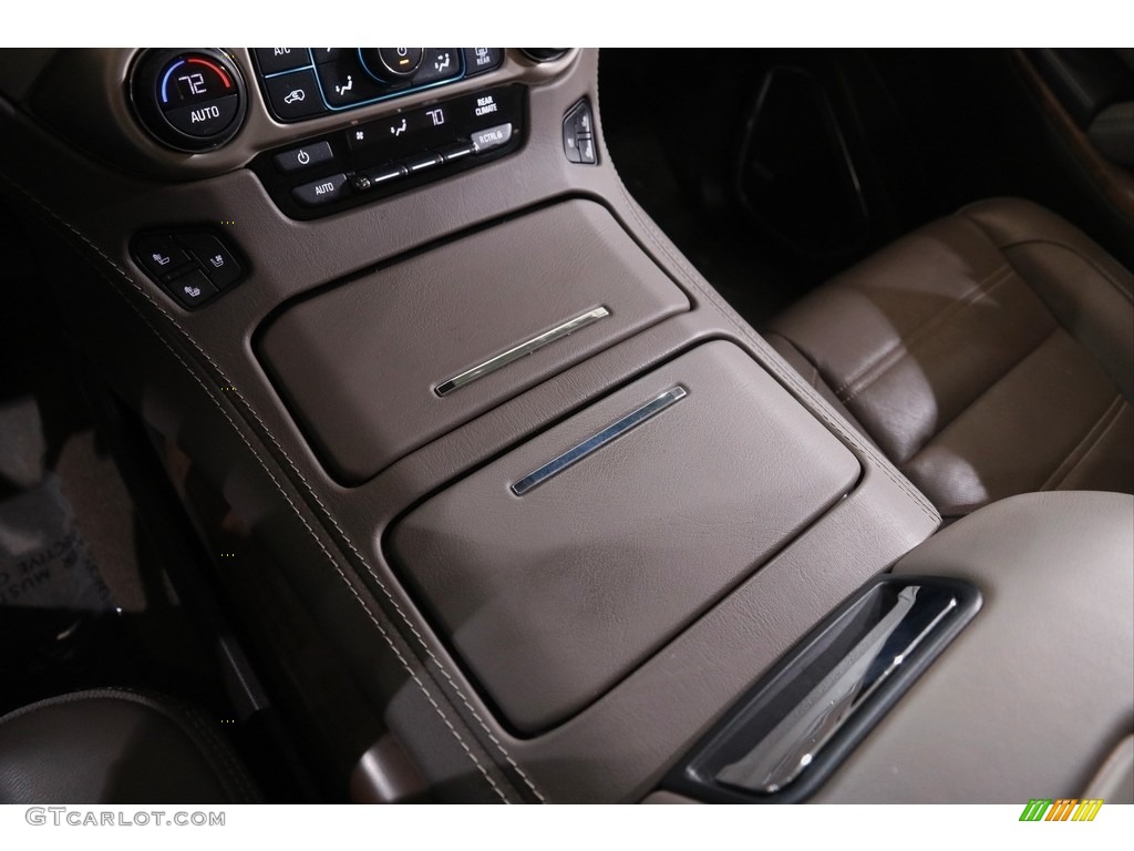 2018 Yukon Denali 4WD - White Frost Tricoat / Cocoa/Dark Atmosphere photo #17