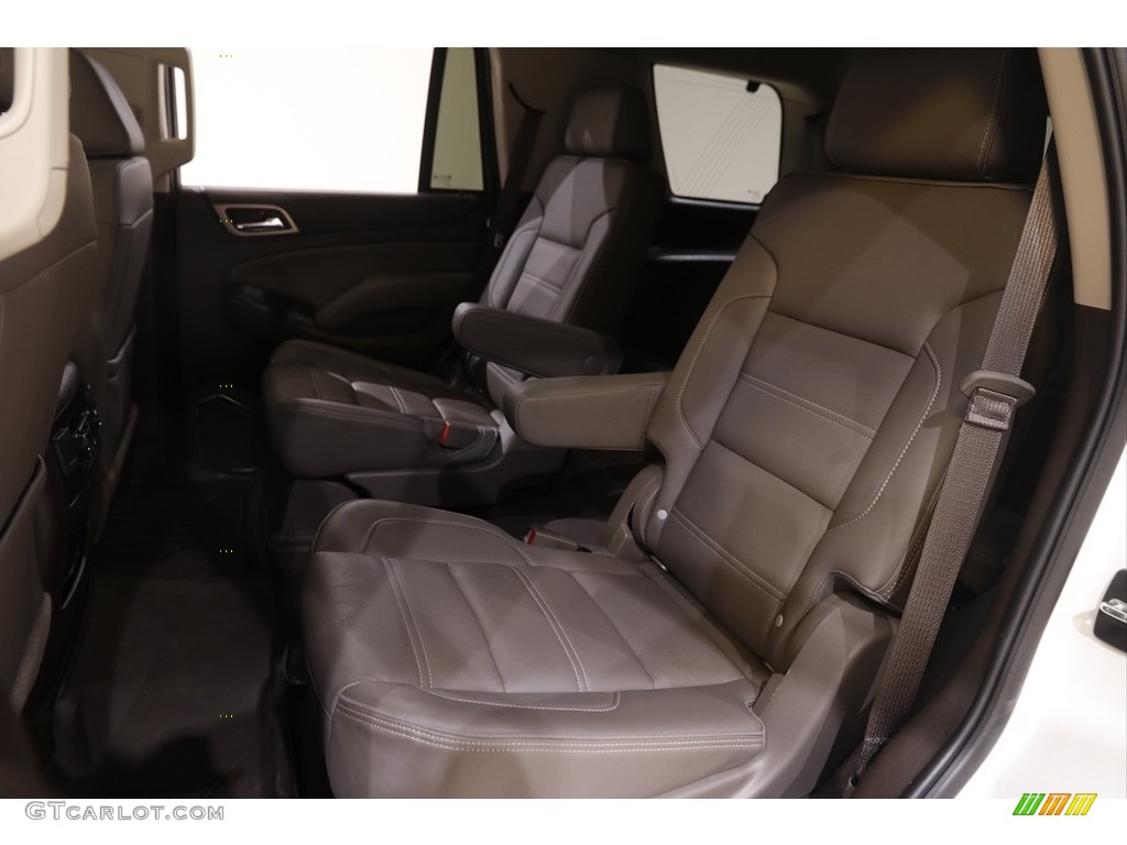 2018 Yukon Denali 4WD - White Frost Tricoat / Cocoa/Dark Atmosphere photo #21