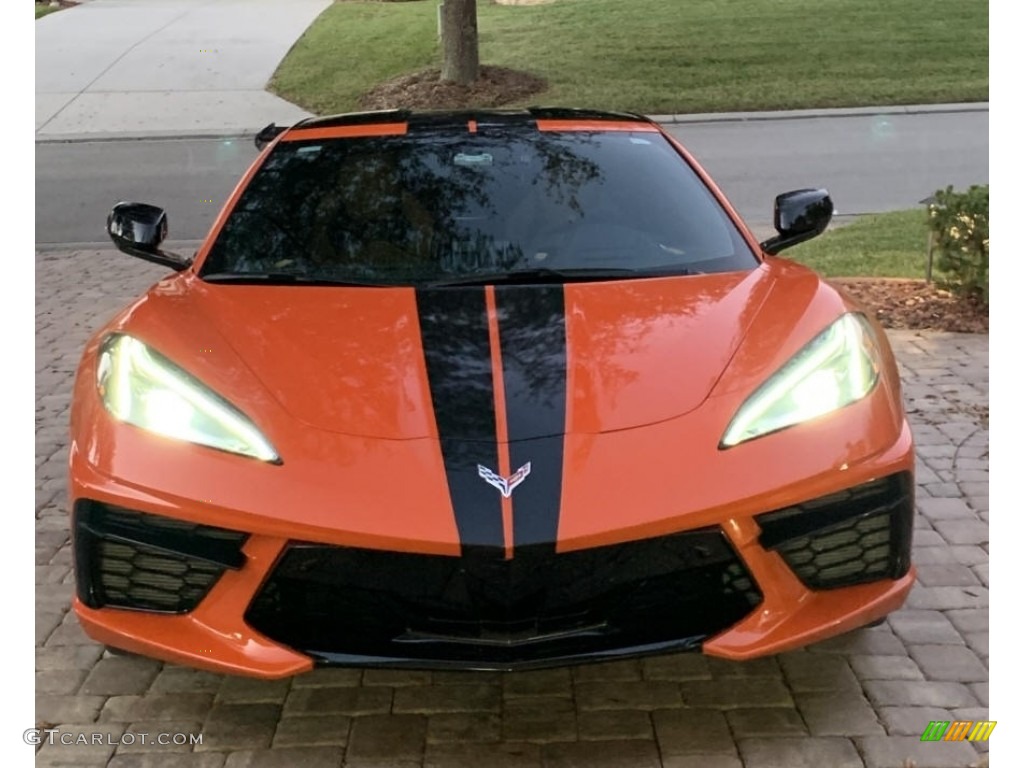 2020 Corvette Stingray Coupe - Sebring Orange / Natural photo #1