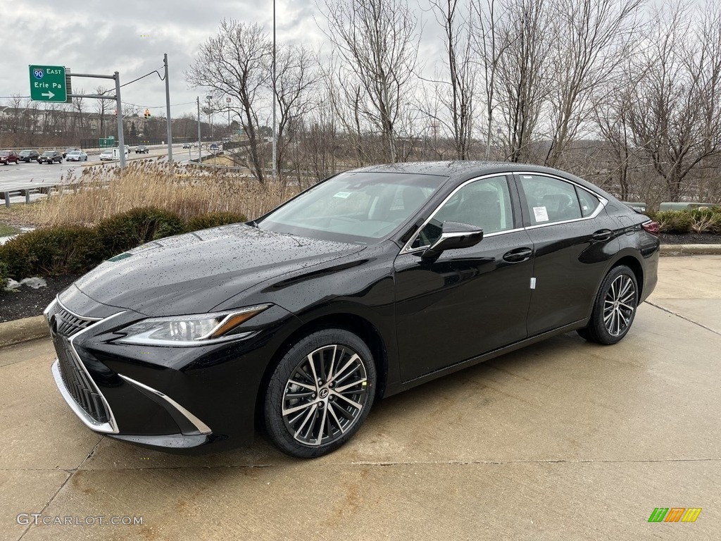 Obsidian 2022 Lexus ES 250 AWD Exterior Photo #143764092