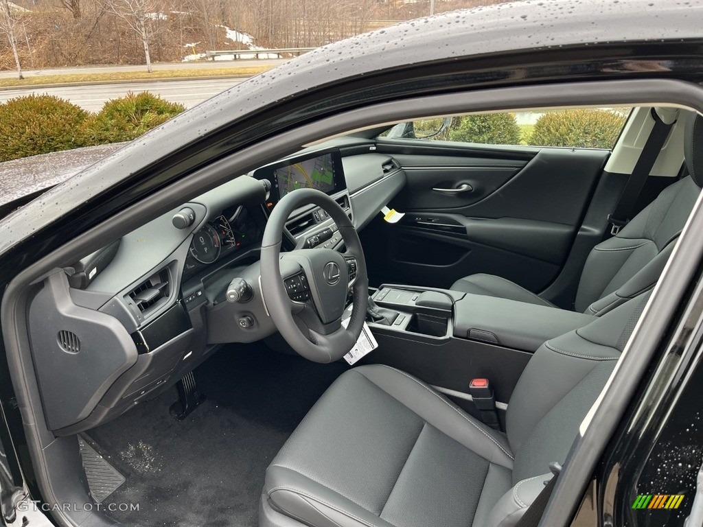 Black Interior 2022 Lexus ES 250 AWD Photo #143764115