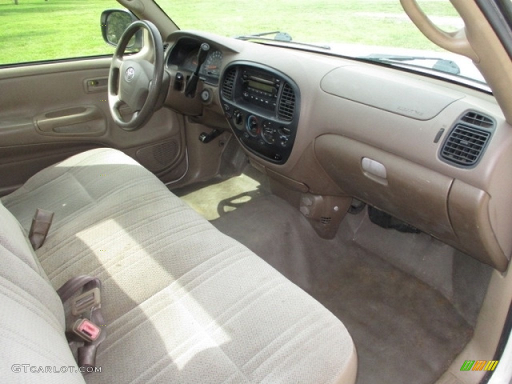 Oak Interior 2004 Toyota Tundra Regular Cab Photo #143764301