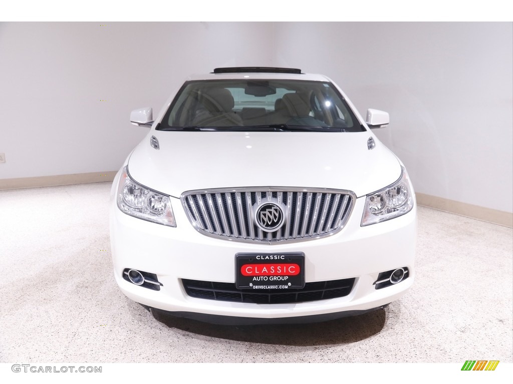 2012 LaCrosse FWD - White Diamond Tricoat / Cashmere photo #2