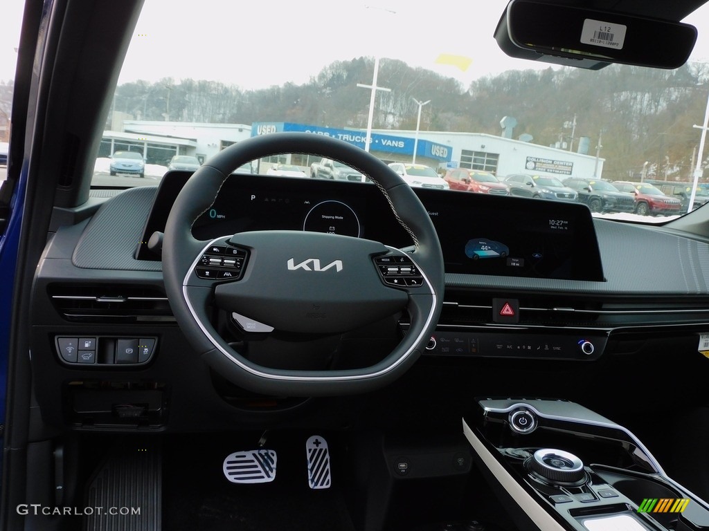 2022 Kia EV6 GT-Line AWD Black Dashboard Photo #143764610