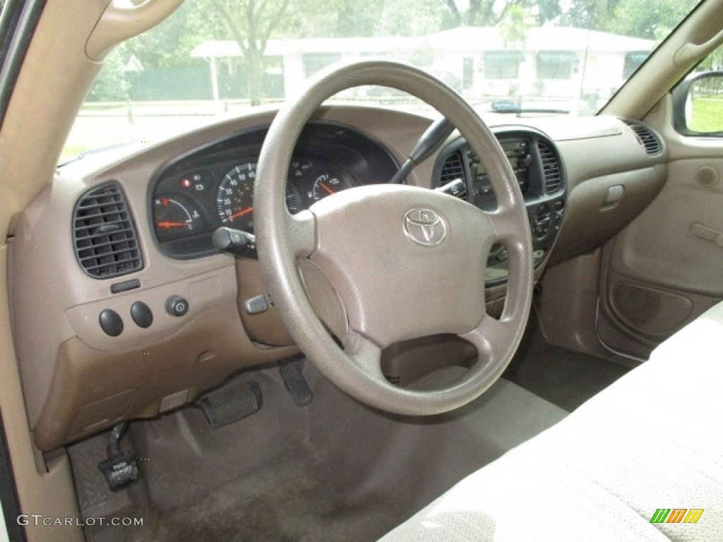 2004 Toyota Tundra Regular Cab Oak Dashboard Photo #143764661