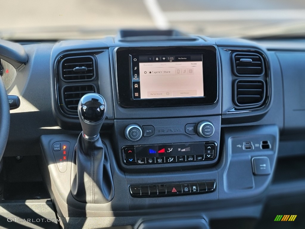 2022 Ram ProMaster 2500 Low Roof Cargo Van Controls Photos