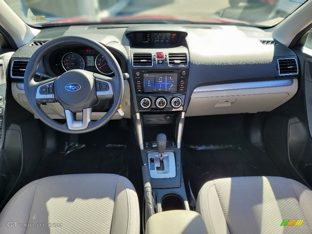 2018 Forester 2.5i Premium - Venetian Red Pearl / Platinum photo #6