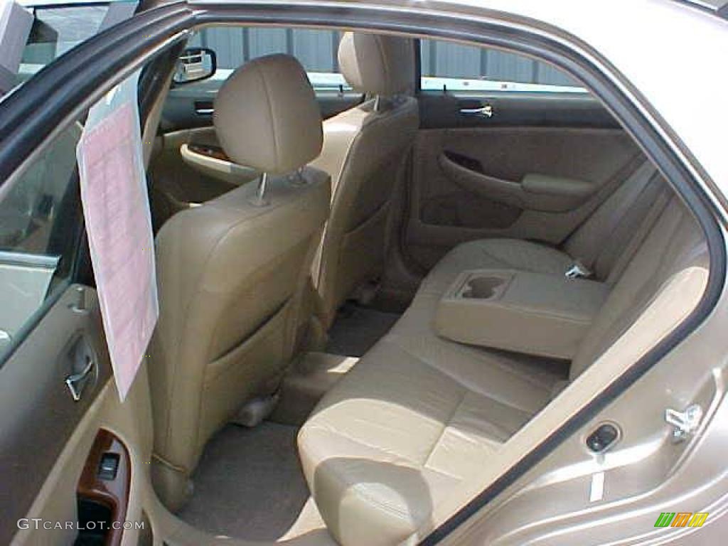 2006 Accord EX-L V6 Sedan - Desert Mist Metallic / Ivory photo #8