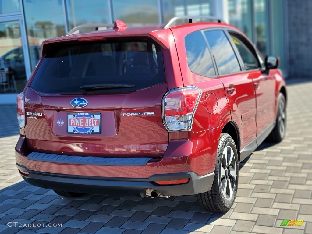 2018 Forester 2.5i Premium - Venetian Red Pearl / Platinum photo #19