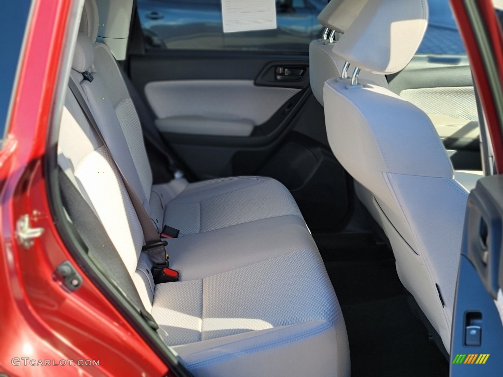 2018 Forester 2.5i Premium - Venetian Red Pearl / Platinum photo #26