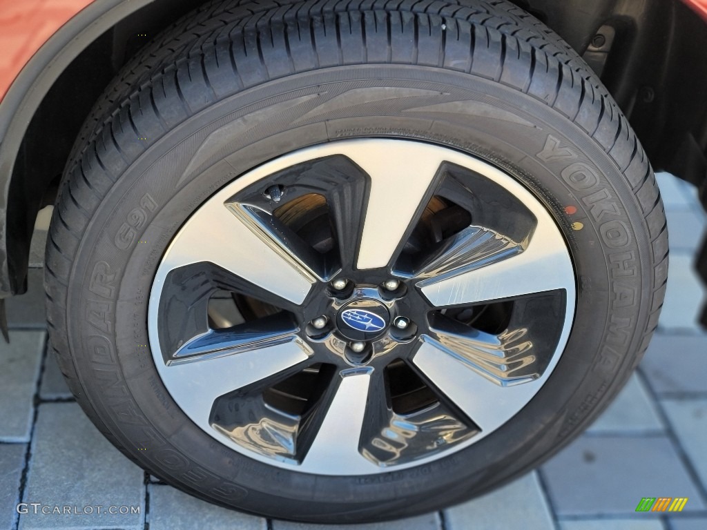 2018 Forester 2.5i Premium - Venetian Red Pearl / Platinum photo #29