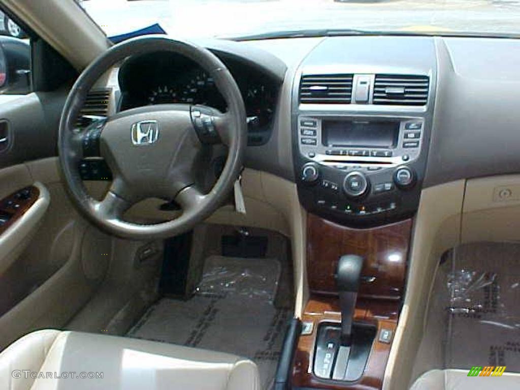 2006 Accord EX-L V6 Sedan - Desert Mist Metallic / Ivory photo #12