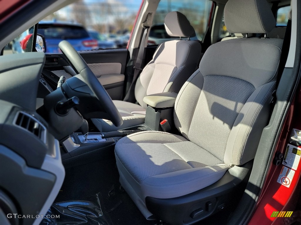 2018 Forester 2.5i Premium - Venetian Red Pearl / Platinum photo #35