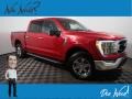 2021 Rapid Red Ford F150 XLT SuperCrew 4x4  photo #1