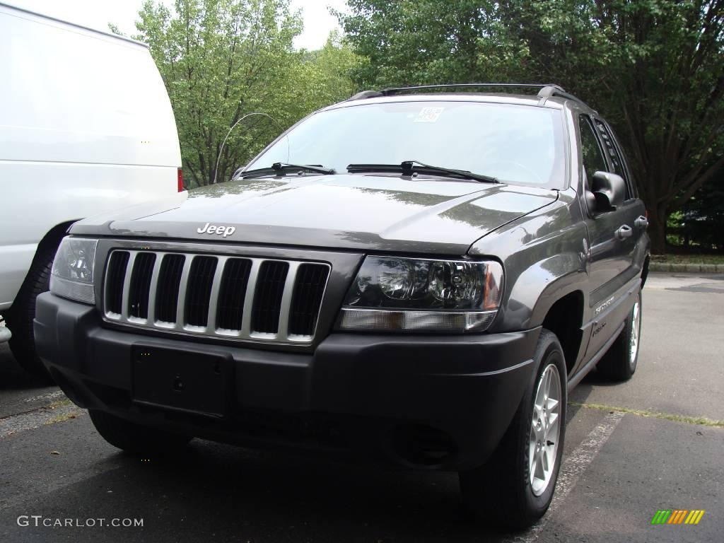 2004 Grand Cherokee Laredo 4x4 - Graphite Metallic / Dark Slate Gray photo #1