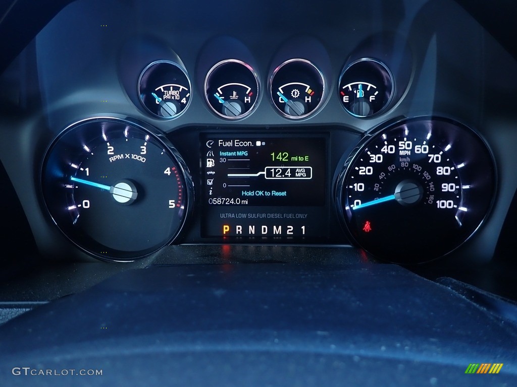 2016 Ford F450 Super Duty Platinum Crew Cab 4x4 Gauges Photos