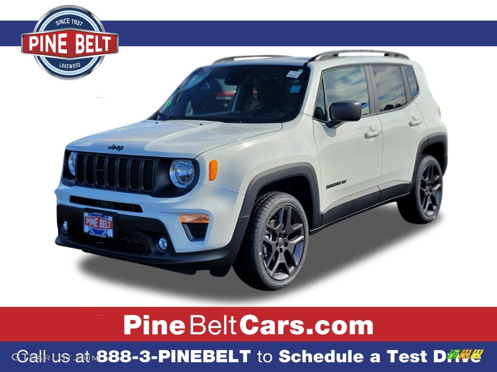 Alpine White Jeep Renegade