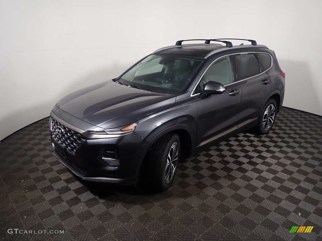 2020 Santa Fe Limited 2.0 AWD - Portofino Gray / Black photo #10