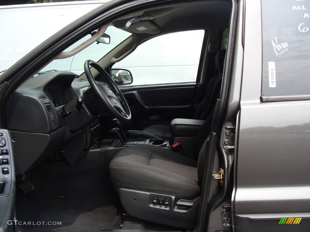 2004 Grand Cherokee Laredo 4x4 - Graphite Metallic / Dark Slate Gray photo #11