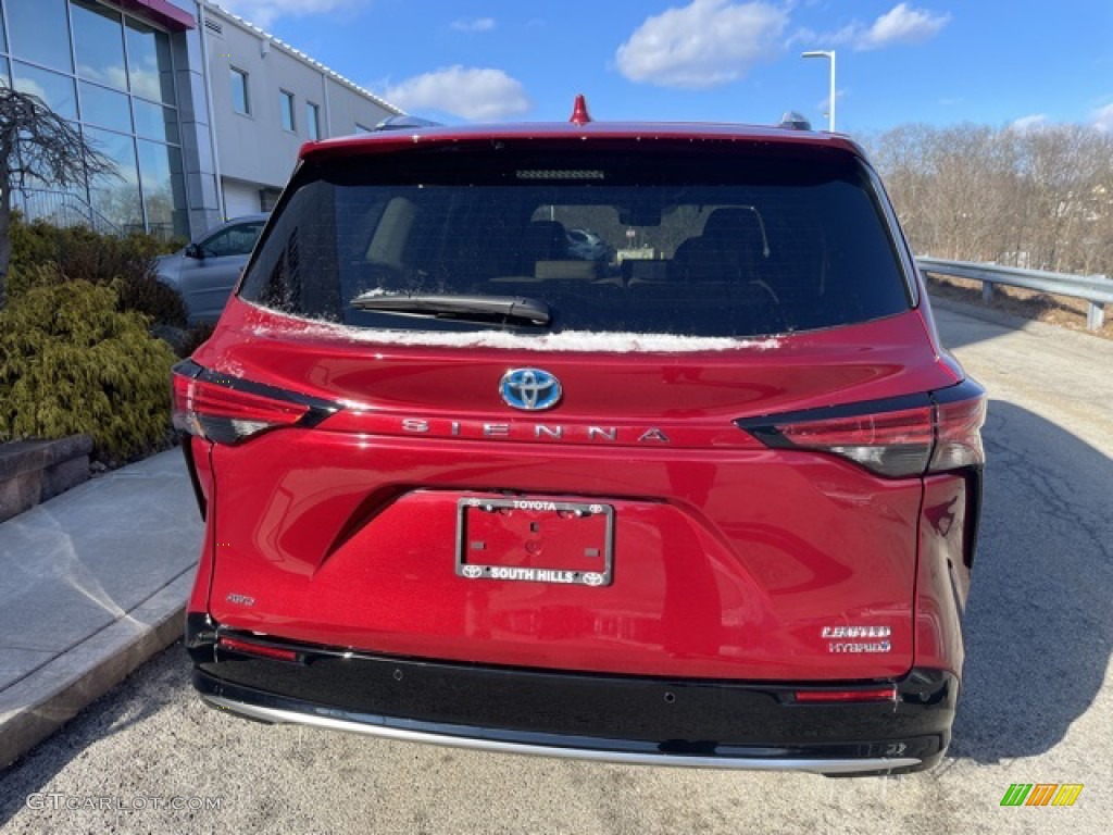2022 Sienna Limited AWD Hybrid - Ruby Flare Pearl / Chataeu photo #8