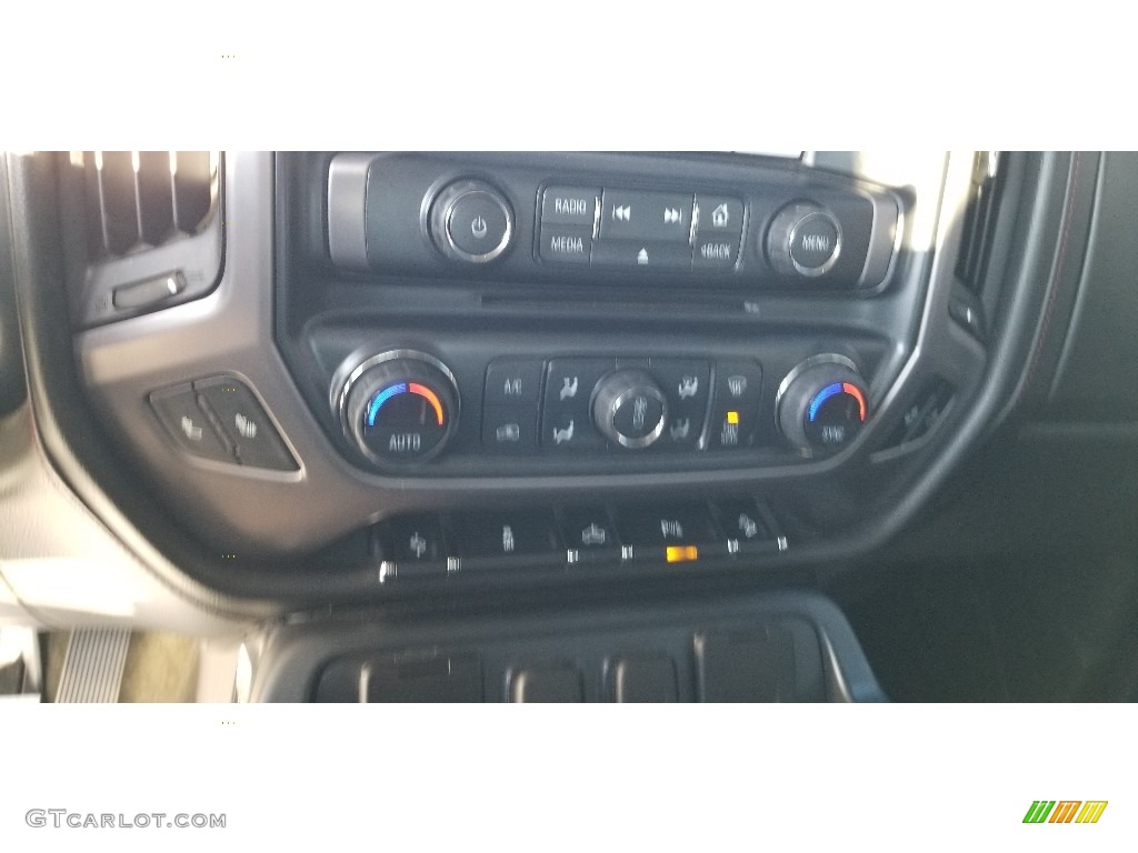 2017 Sierra 1500 SLT Crew Cab 4WD - Stone Blue Metallic / Jet Black photo #21