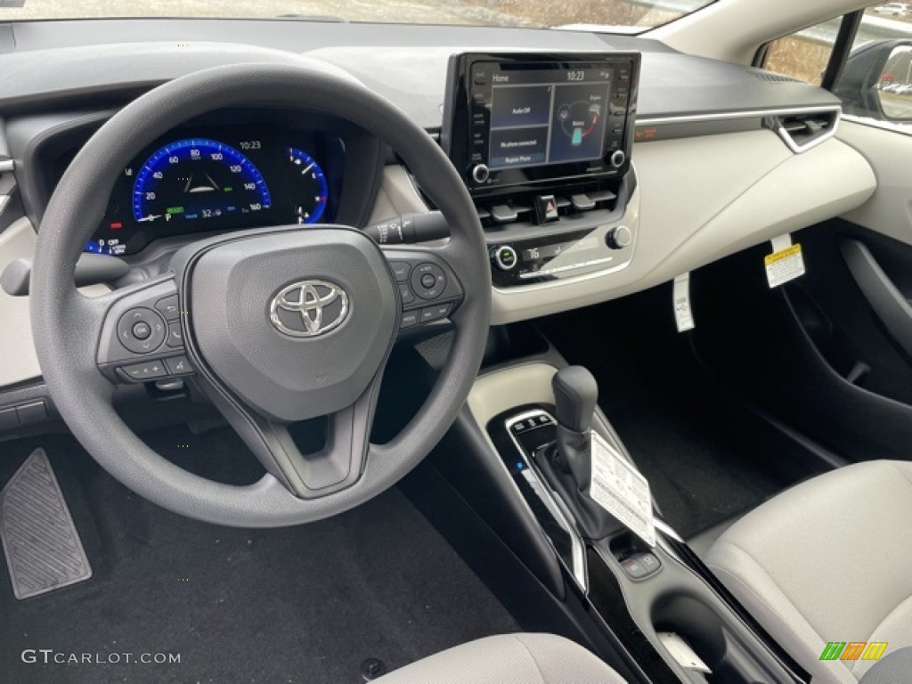 2022 Corolla LE Hybrid - Black Sand Pearl / Light Gray/Moonstone photo #3