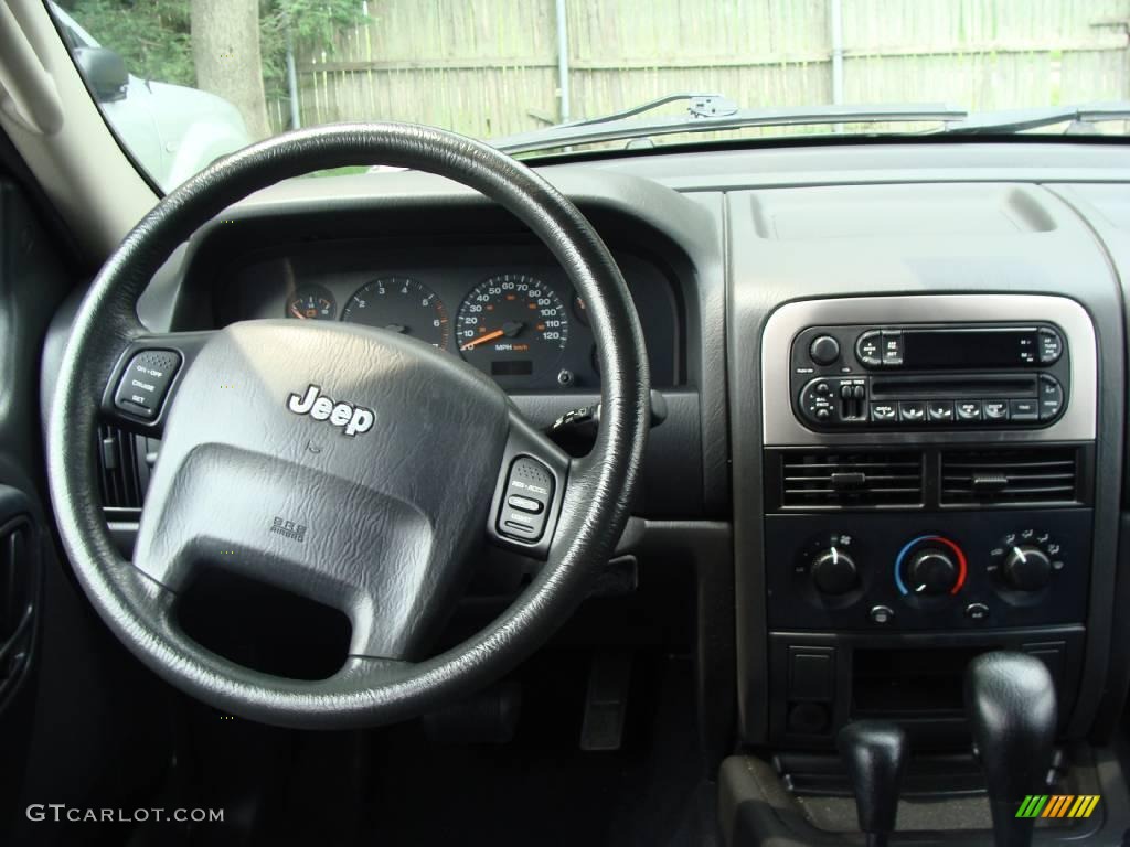 2004 Grand Cherokee Laredo 4x4 - Graphite Metallic / Dark Slate Gray photo #16