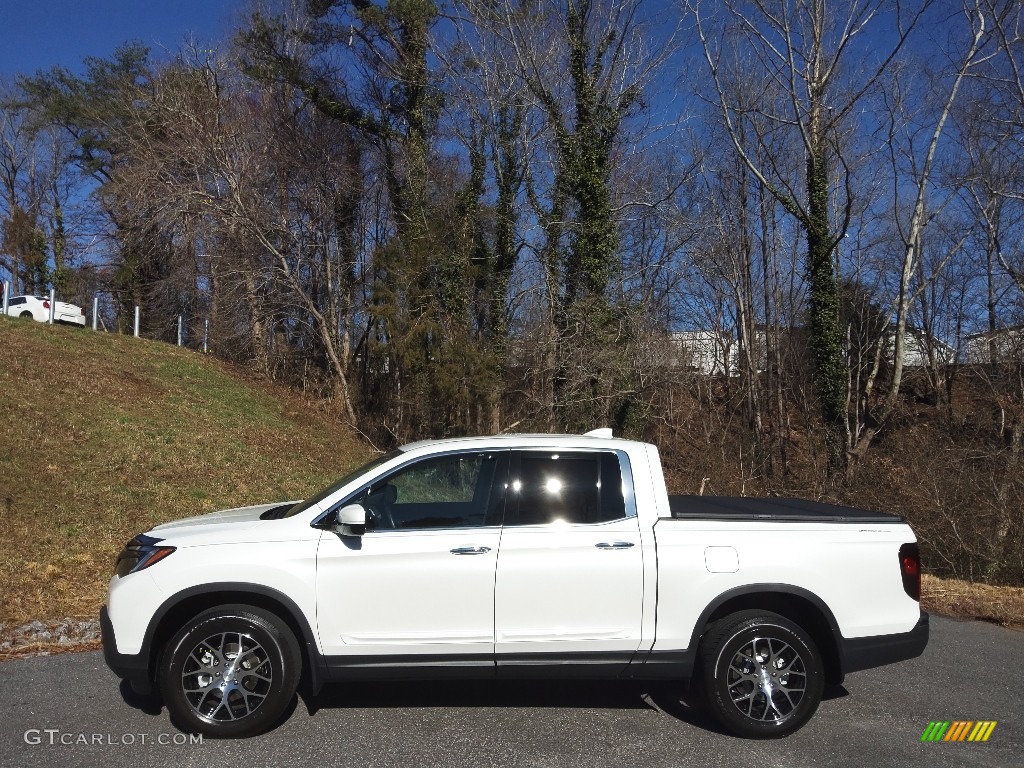 2020 Ridgeline RTL-E AWD - Platinum White Pearl / Black photo #1