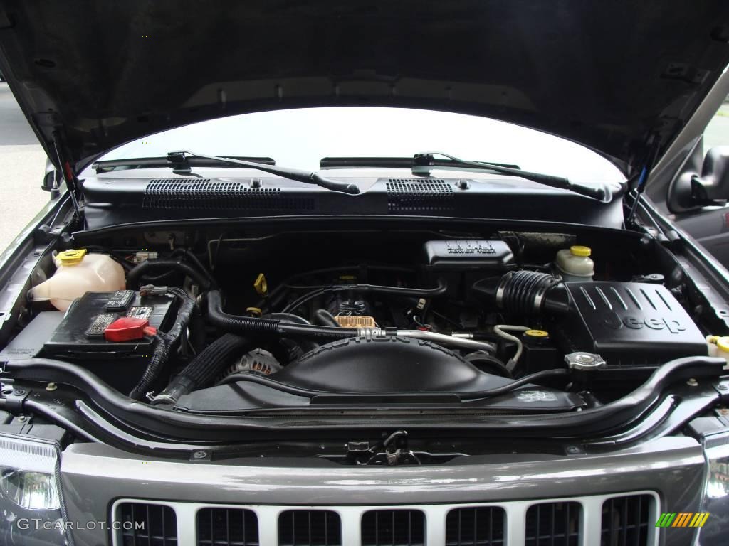 2004 Grand Cherokee Laredo 4x4 - Graphite Metallic / Dark Slate Gray photo #23