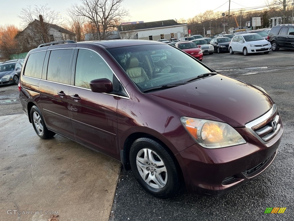 Dark Cherry Pearl Honda Odyssey