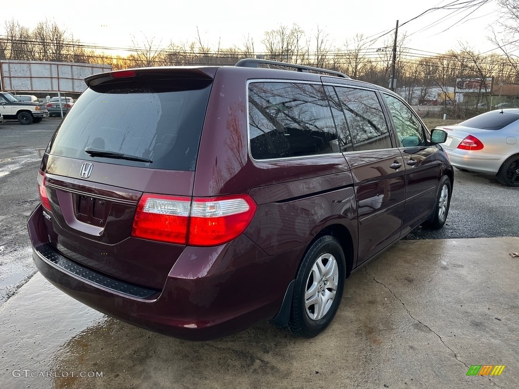 2007 Odyssey EX-L - Dark Cherry Pearl / Ivory photo #4