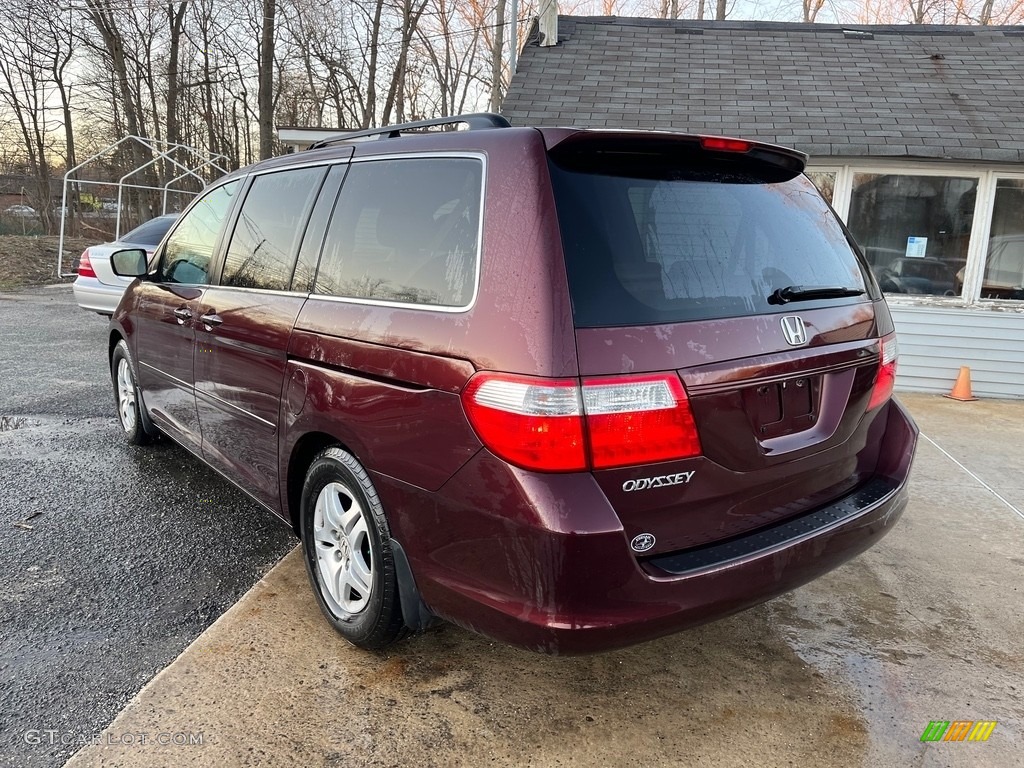 2007 Odyssey EX-L - Dark Cherry Pearl / Ivory photo #6