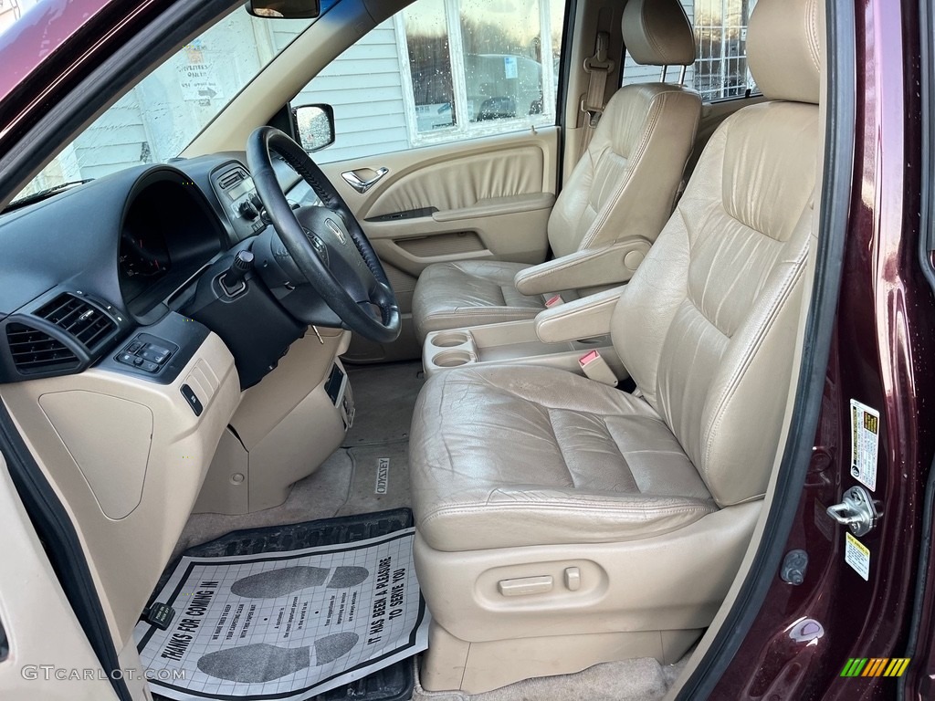 2007 Odyssey EX-L - Dark Cherry Pearl / Ivory photo #12