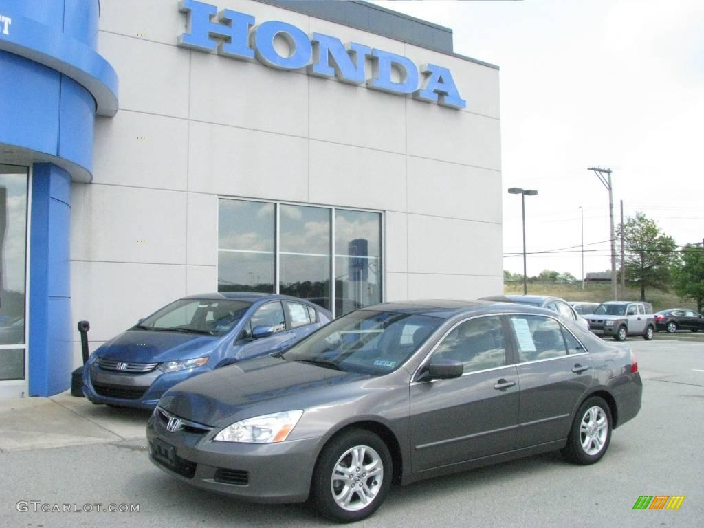 2006 Accord EX-L Sedan - Carbon Bronze Pearl / Ivory photo #1